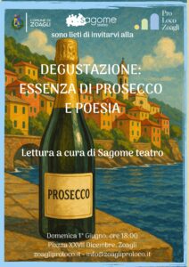 DEGUSTAZIONE: ESSENZA DI PROSECCO E POESIA
