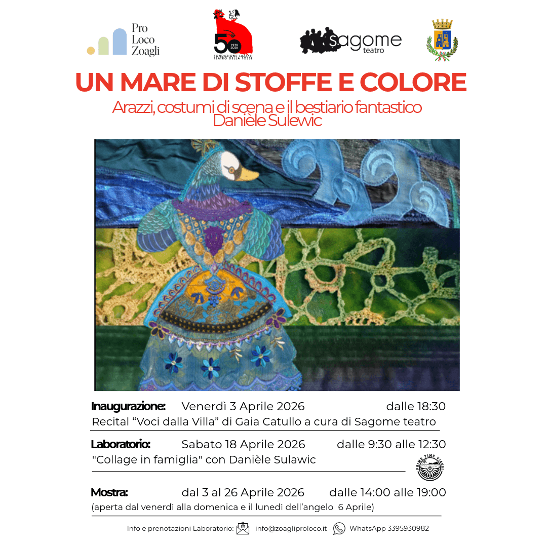 UN MARE DI STOFFE E COLORE