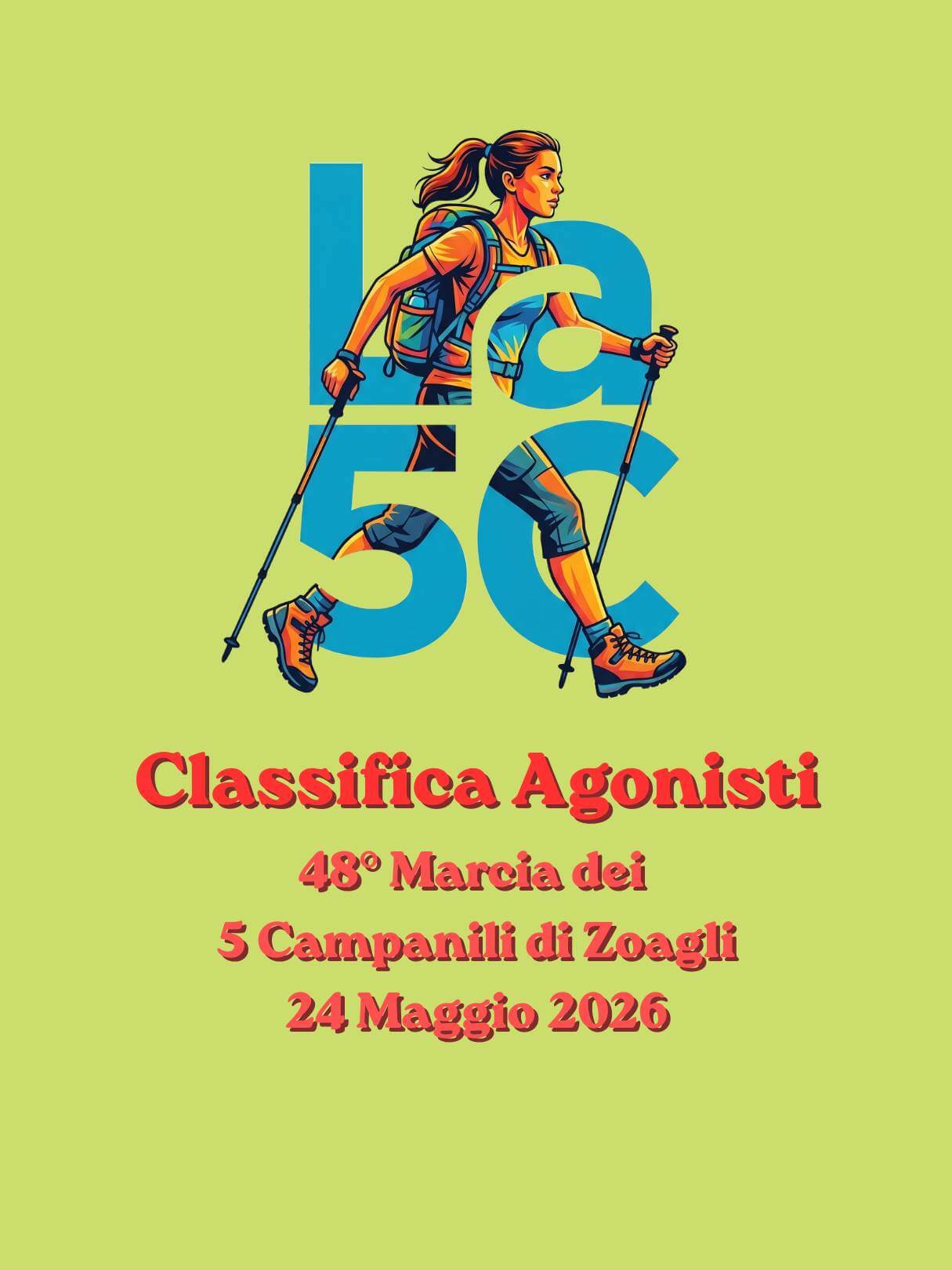 Classifica La 5 Campanili di Zoagli 48ª Edizione · 2026